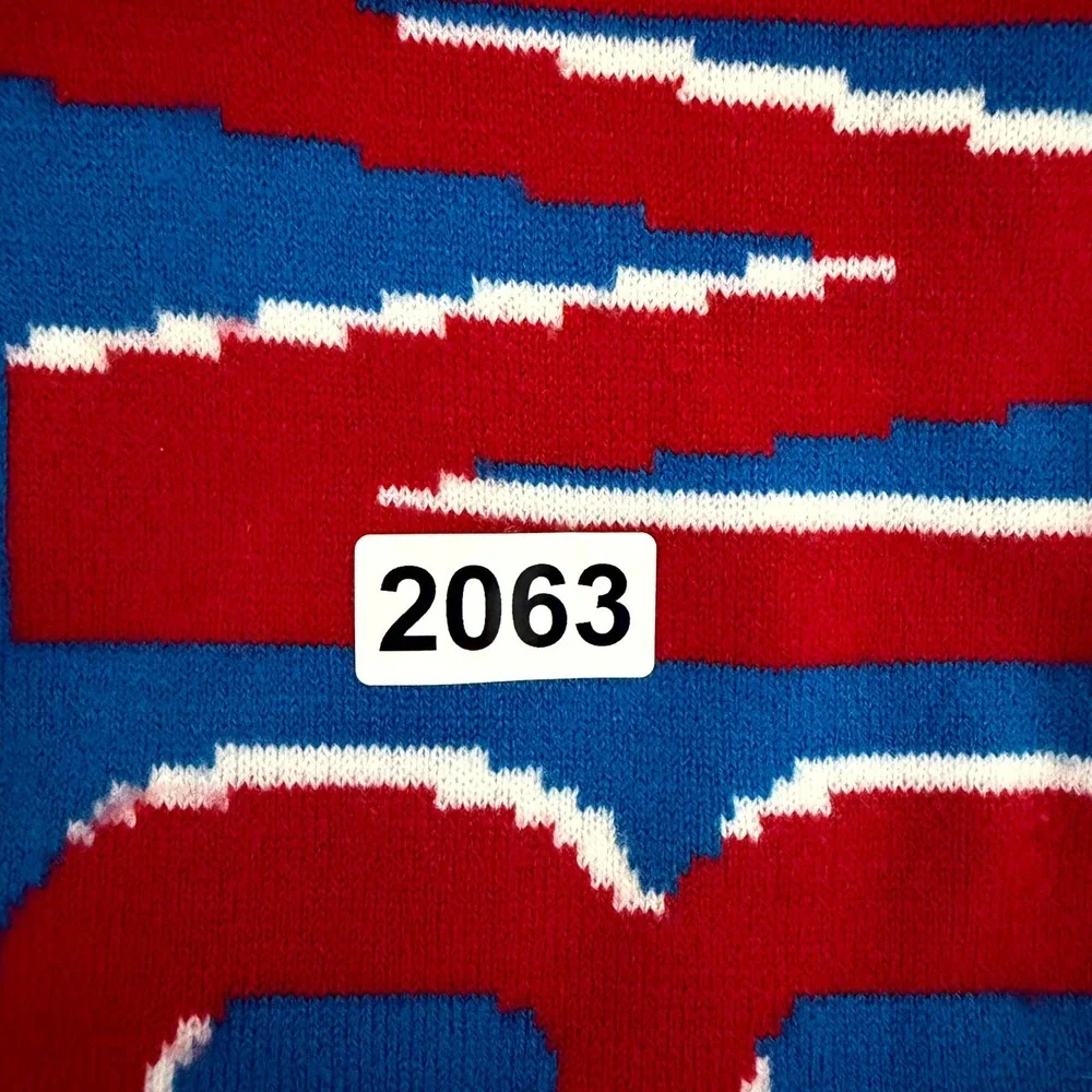 Superman Symbol Rectangle Scarf Scarves Unisex Blue Red DC Comics Tassel Winter